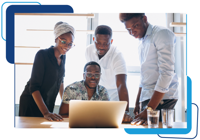 Image illustrant l’identité et les valeurs de Galimatech, expert en solutions digitales au Sénégal